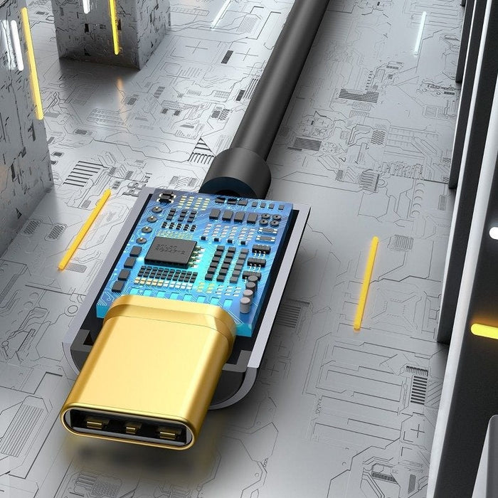 Аудио адаптер Baseus L54 USB-C + мини жак 3.5mm