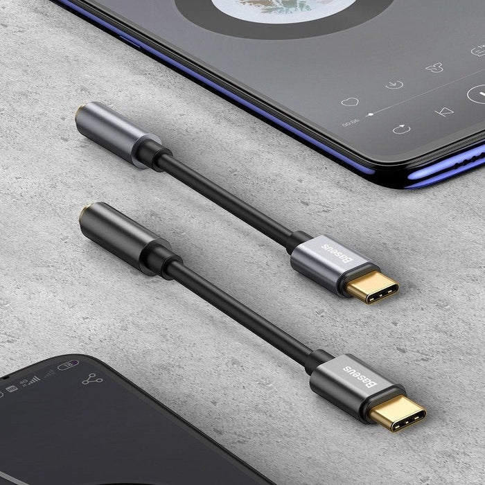 Аудио адаптер Baseus L54 USB-C + мини жак 3.5mm