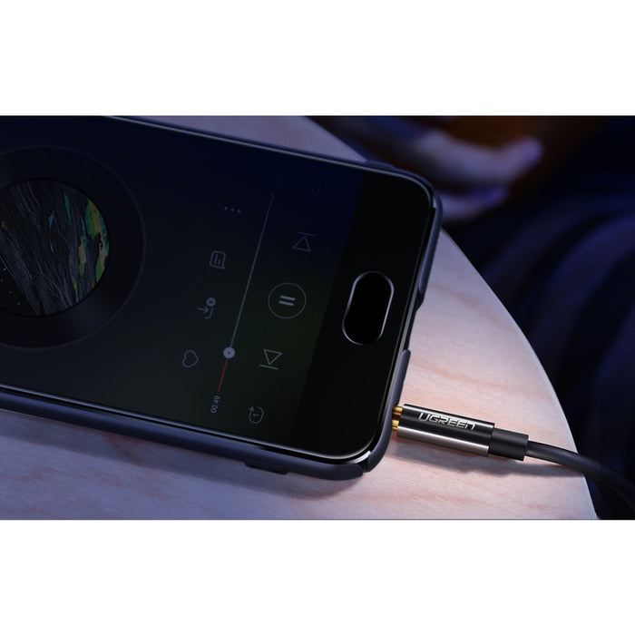 AUX аудио сплитер UGREEN AV123 3.5mm жак 25cm