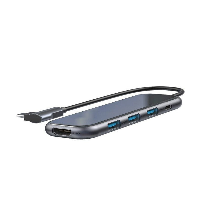 Baseus Хъб Адаптер 5в1 от USB-C към 3xUSB 3.0+HDMI+USB-C PD