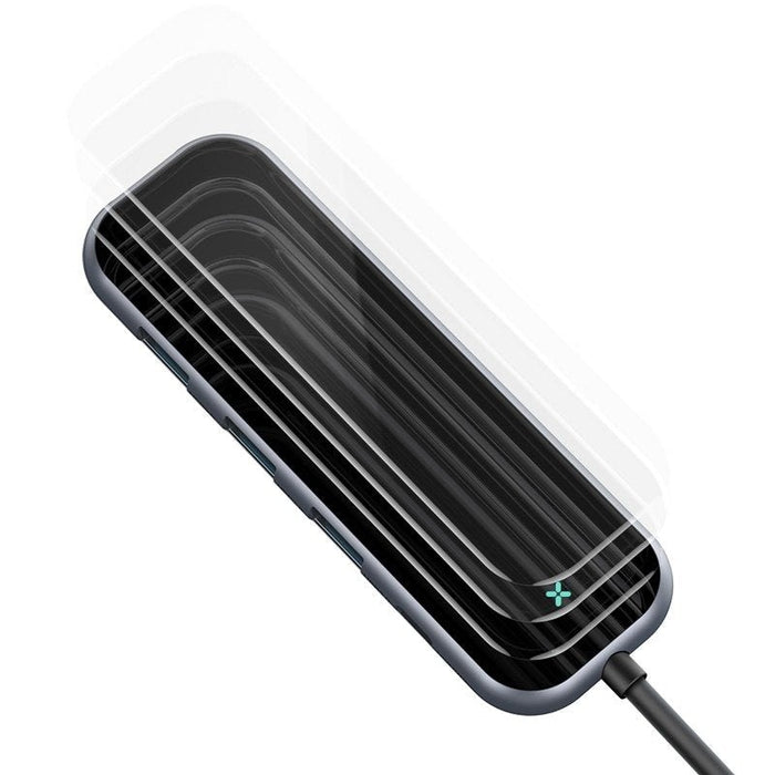 Baseus Хъб Адаптер 5в1 от USB-C към 3xUSB 3.0+HDMI+USB-C PD