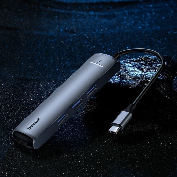 Baseus Хъб Адаптер 6-в-1 от USB-C към 3xUSB