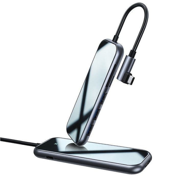 Baseus Хъб Адаптер 6в1 от USB-C към 3xUSB 3.0+HDMI+USB-C