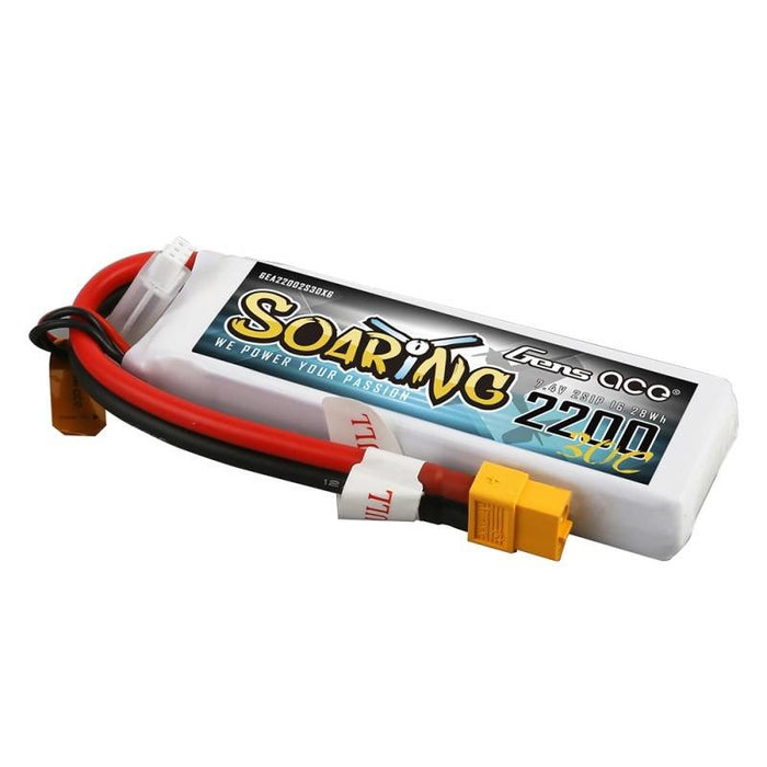 Батерия Gens Ace Soaring 2200mAh 7.4V 30C 2S1P XT60