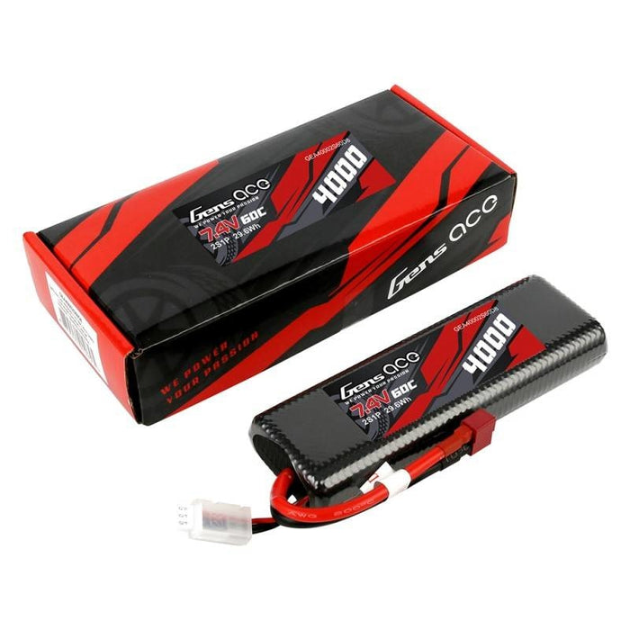 Батерия Gens Ace T-plug Bashing 4000mAh 7.4V 60C 2S1P