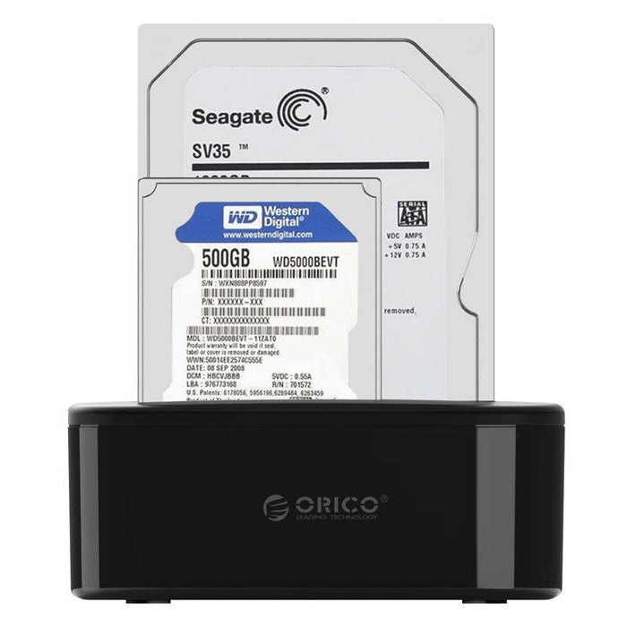 Докинг станция Orico HDD/SSD 3.5/2.5 USB-B 3.0