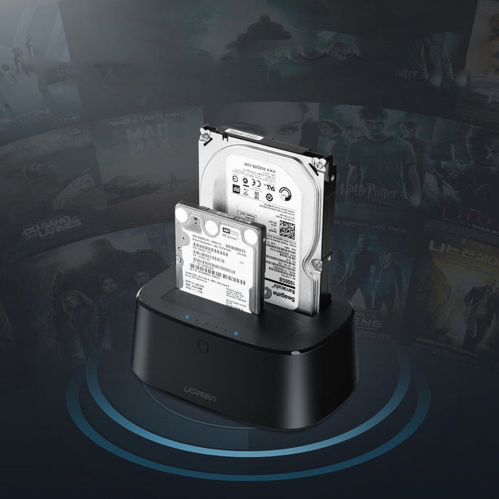 Докинг станция UGREEN CM198 за HDD / SSD 2.5/ 3.5 USB 3.0