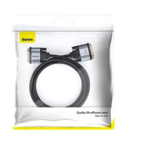 Двупосочен кабел/адаптер DVI към DVI 2m Baseus Enjoyment