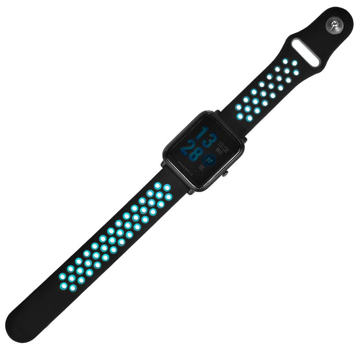 Двуцветна дишаща силиконова каишка за Xiaomi Huami Amazfit
