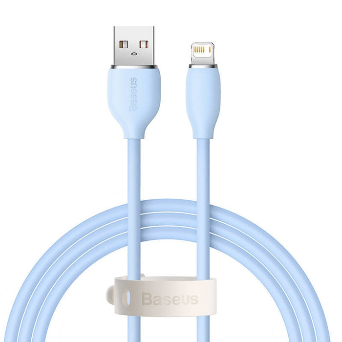 Кабел за зареждане USB към Lightning Baseus Jelly 2.4A 1.2m