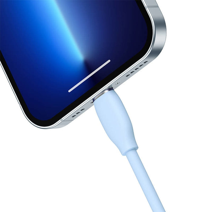 Кабел за зареждане USB към Lightning Baseus Jelly 2.4A 1.2m