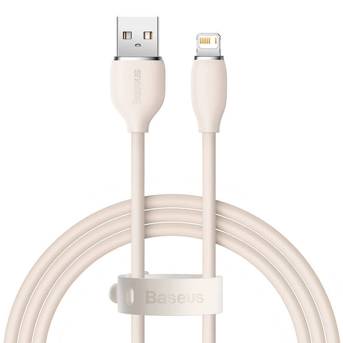Кабел за зареждане USB към Lightning Baseus Jelly 2.4A 1.2m