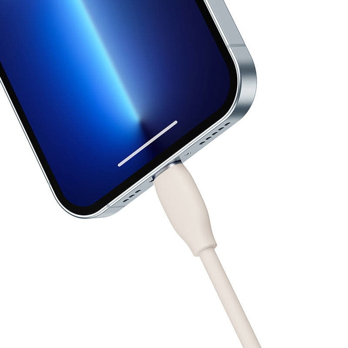 Кабел за зареждане USB към Lightning Baseus Jelly 2.4A 1.2m