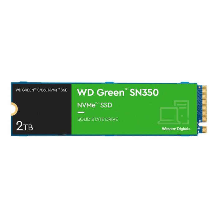Вътрешен SSD WD Green SN350 NVMe 2TB M.2 2280 PCIe