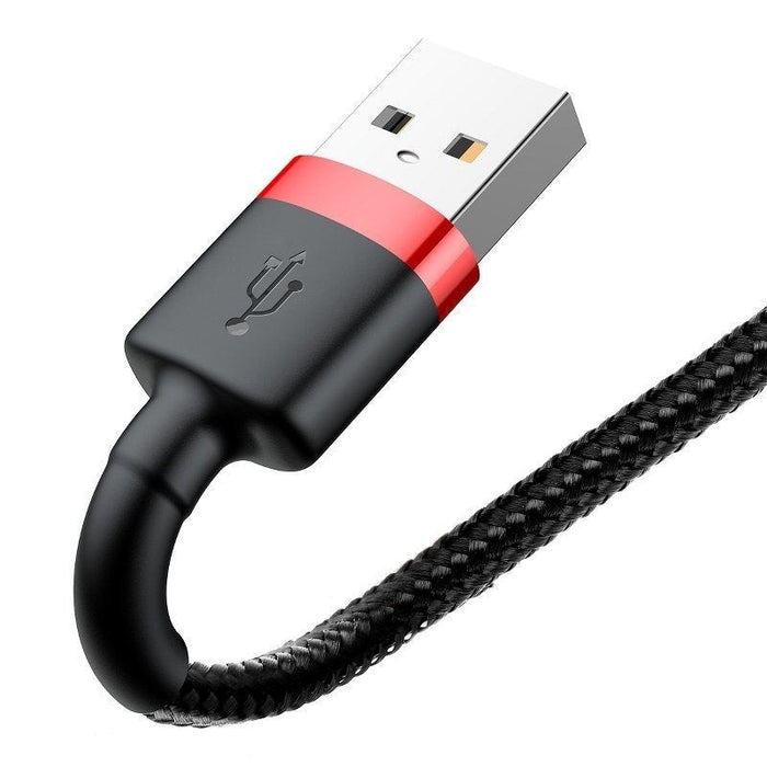 Кабел Baseus Cafule USB към Lightning 2A 3m