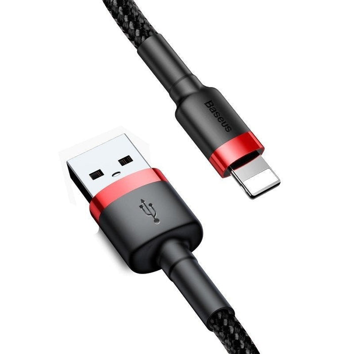Кабел Baseus Cafule USB към Lightning 2A 3m