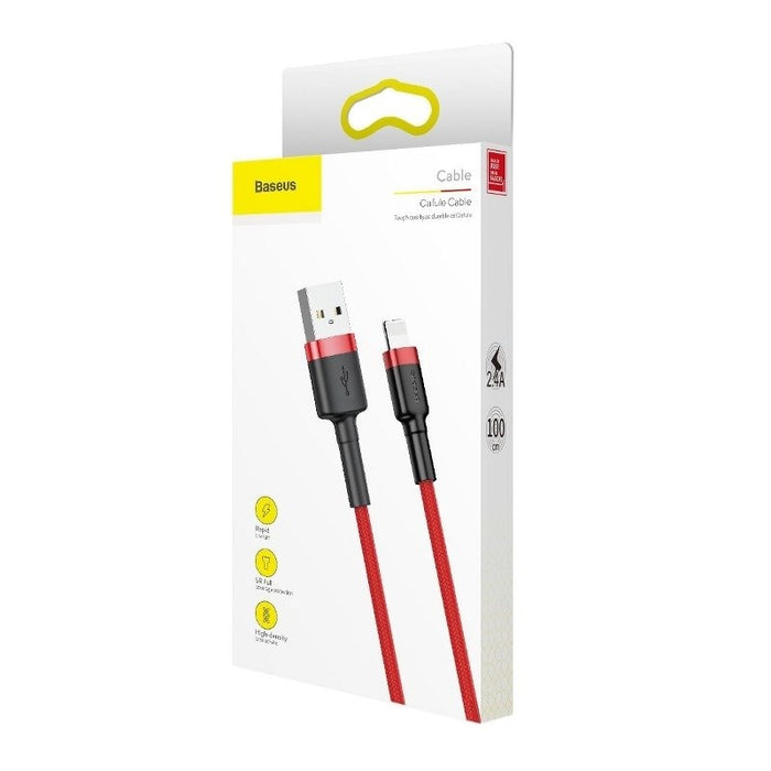 Кабел Baseus Cafule USB към Lightning 2A 3m