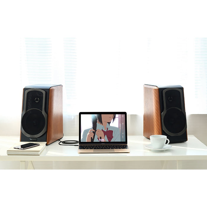 Кабел UGREEN AV102 3.5mm мъжки жак към 2x RCA мъжки (чинч)