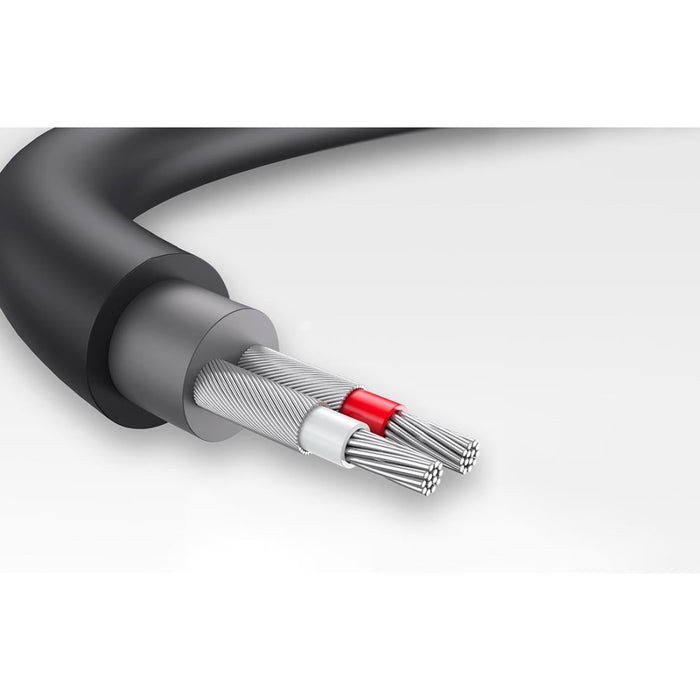 Кабел UGREEN AV109 3.5mm жак към 2x RCA (чинч) 0.25m