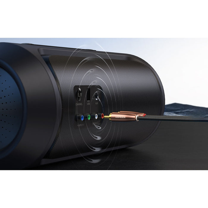 Кабел UGREEN AV199 2x RCA (чинч) към 2x RCA (чинч)