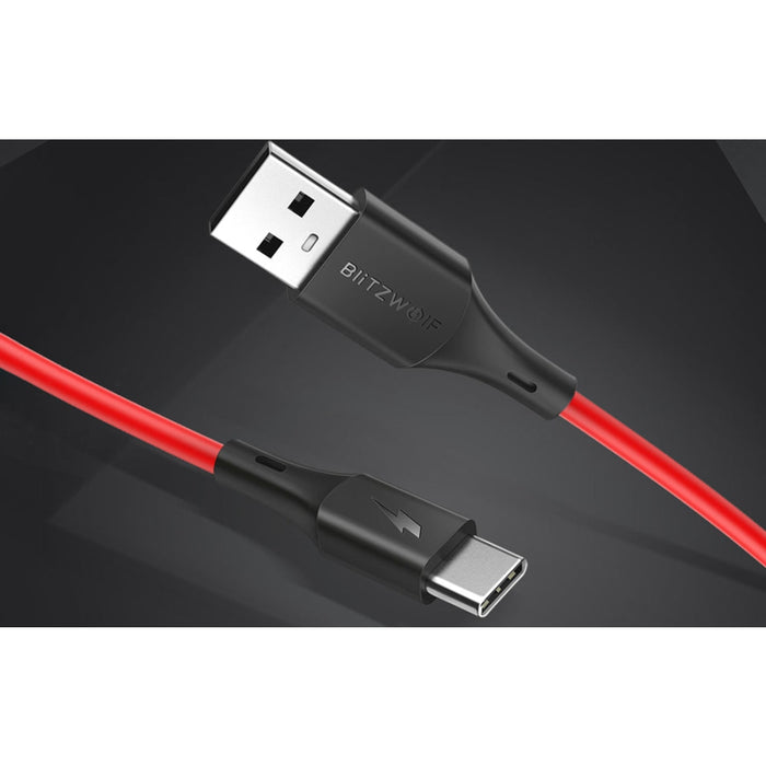 Кабел USB към USB-C BlitzWolf 3A