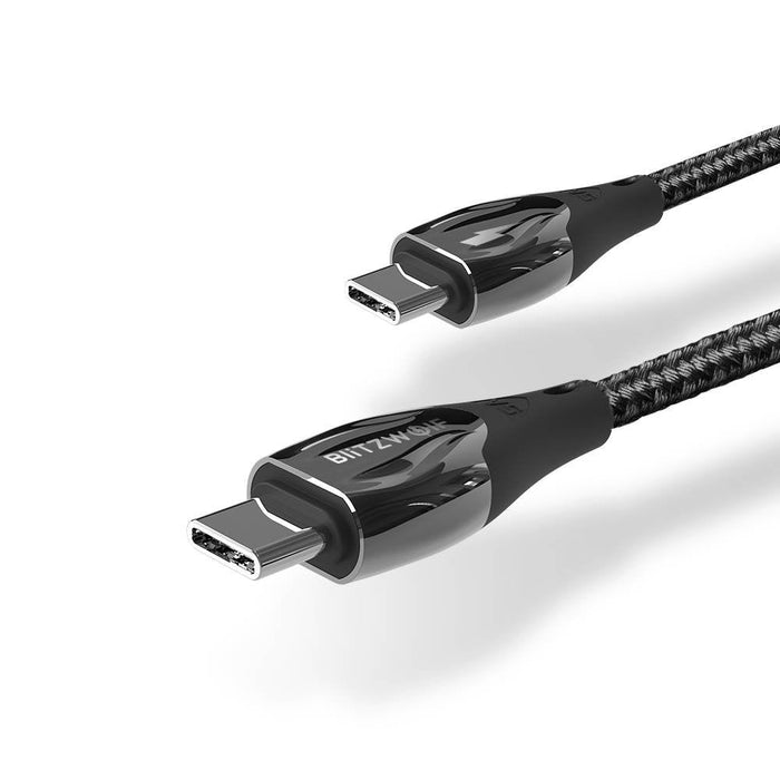 Кабел за зареждане USB-C към USB-C BlitzWolf BW-FC1 96W 5A