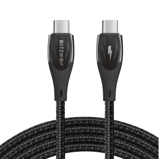 Кабел за зареждане USB-C към USB-C BlitzWolf BW-FC1 96W 5A