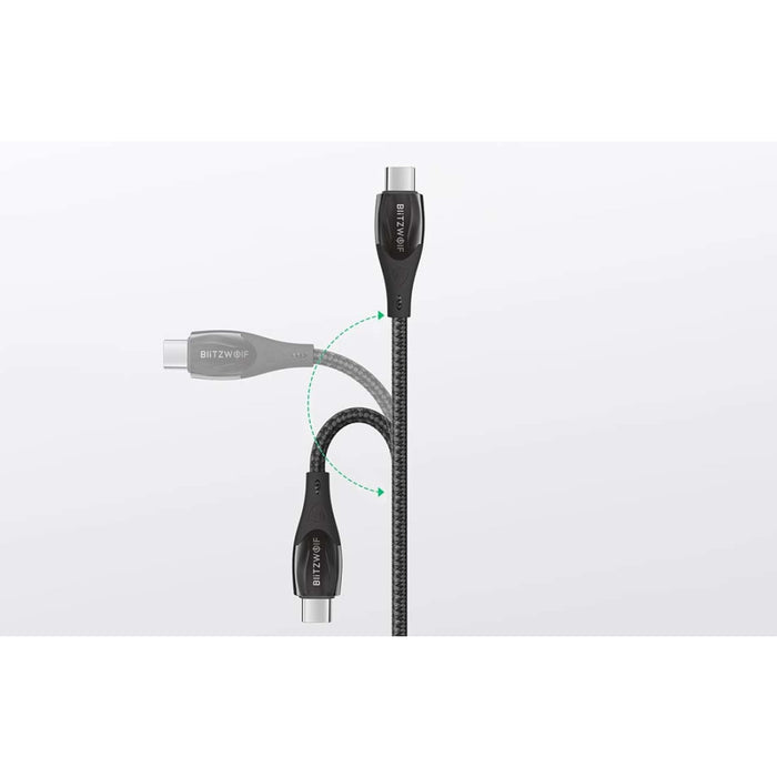 Кабел за зареждане USB-C към USB-C BlitzWolf BW-FC1 96W 5A
