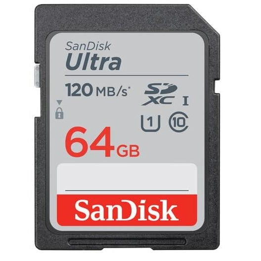 Карта памет SanDisk Ultra SDXC 64GB 120MB/s UHS-I