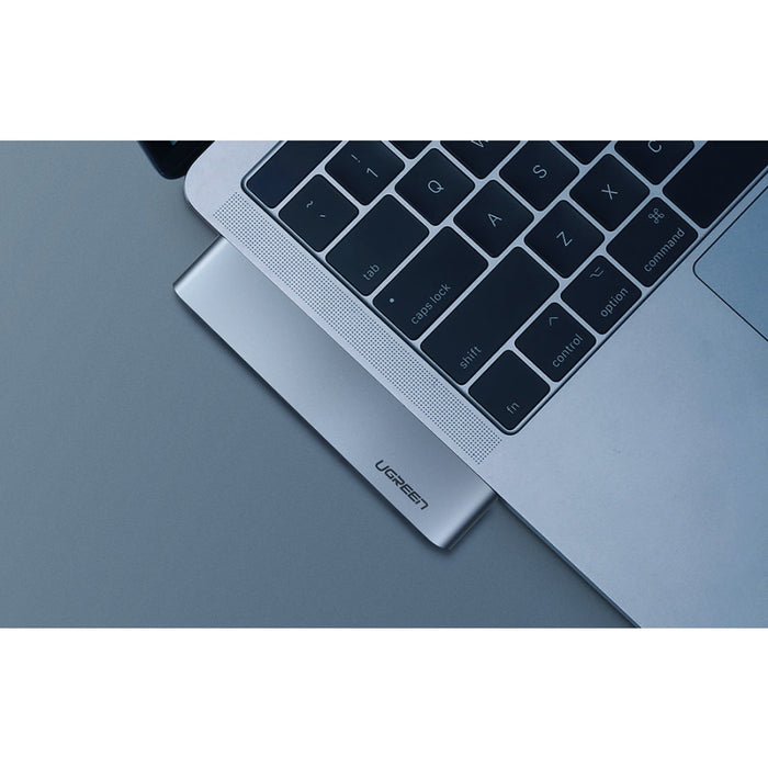 Хъб 6в1 за MacBook Air/Pro UGREEN адаптер USB-C