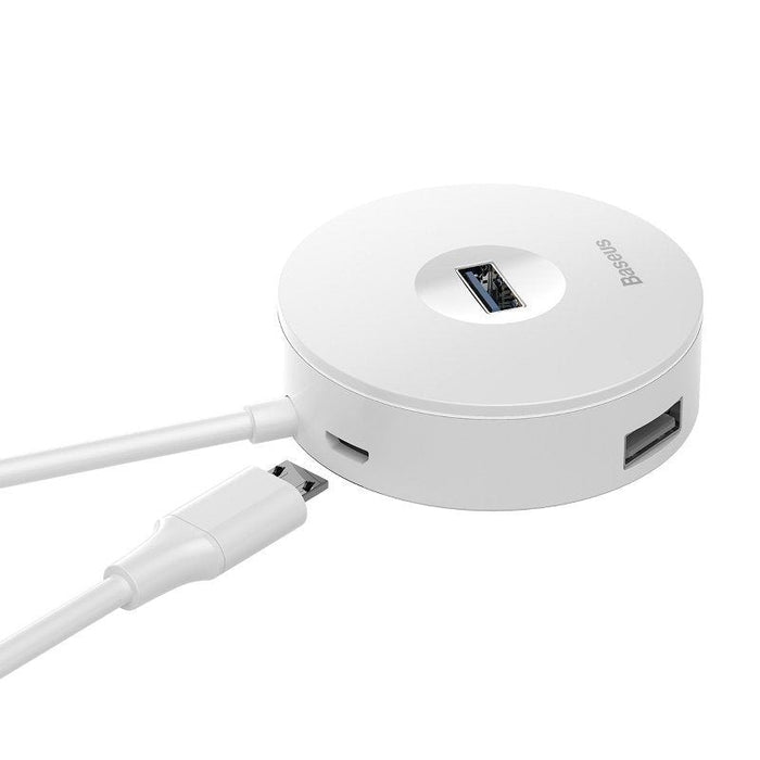 Хъб адаптер Baseus от USB/USB-C към 1xUSB 3.0 + 3xUSB 2.0