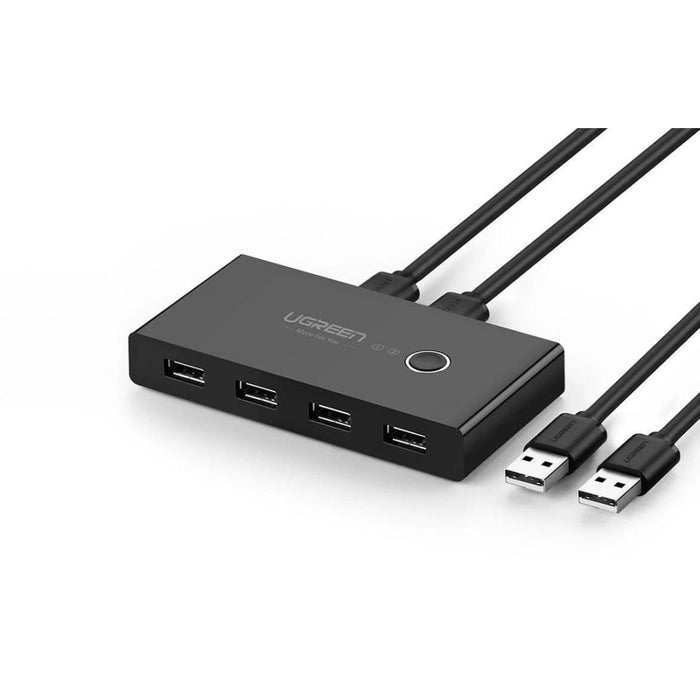 Хъб KVM USB към 2x4 USB 3.0 UGREEN