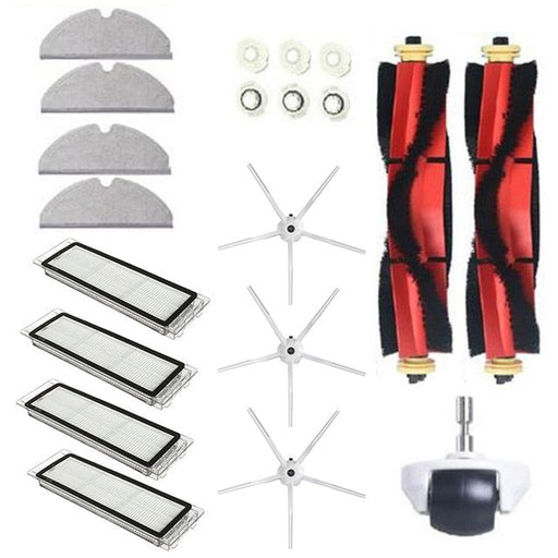 Комплект 20 броя резервни части за прахосмукачки робот