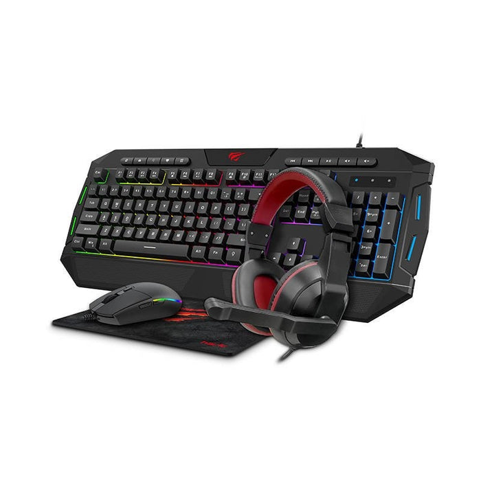 Комплект за игри 4в1 Havit GAMENOTE KB501CM