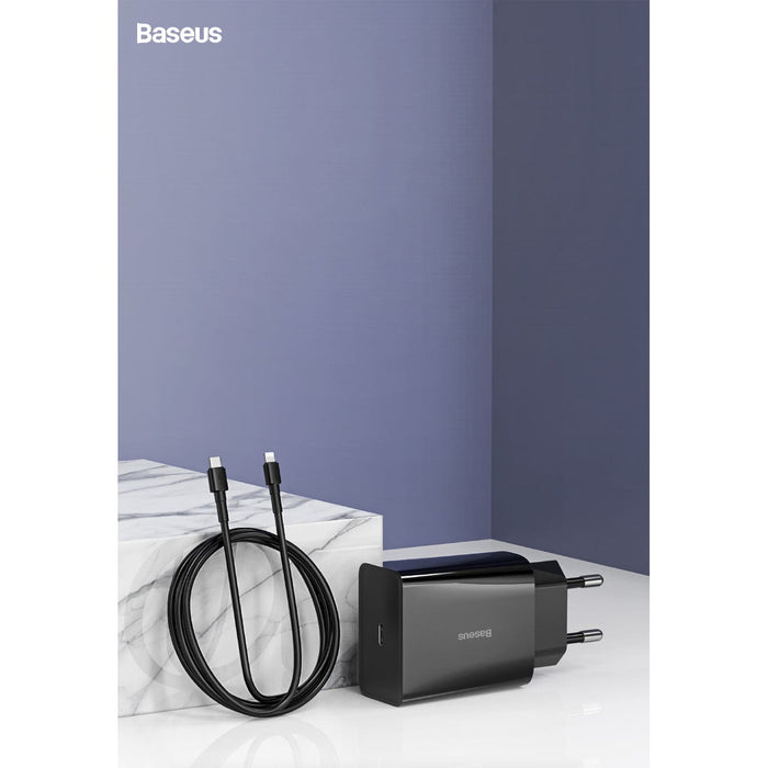 Комплект зарядни устройства Baseus Mini USB-C PD 18W USB-C