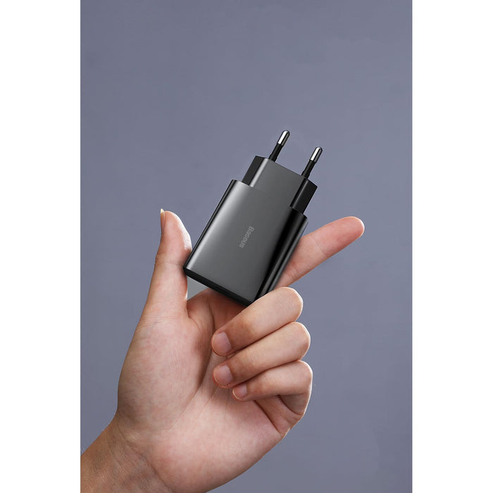 Комплект зарядни устройства Baseus Mini USB-C PD 18W USB-C