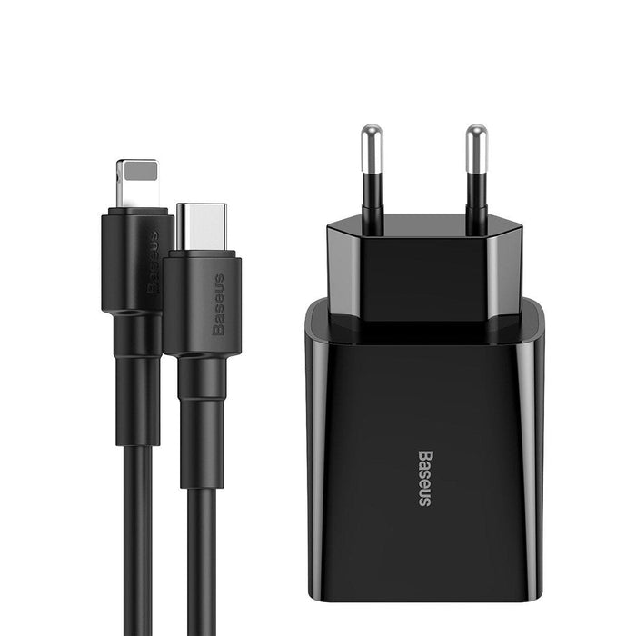 Комплект зарядни устройства Baseus Mini USB-C PD 18W USB-C