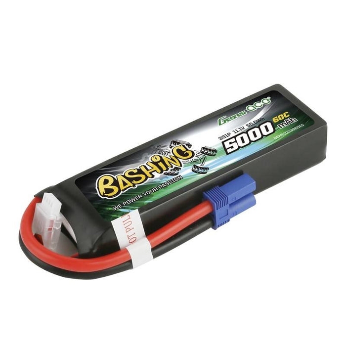 LiPo Батерия Gens Ace Bashing 5000mAh 11.1V 3S1P 60C EC5
