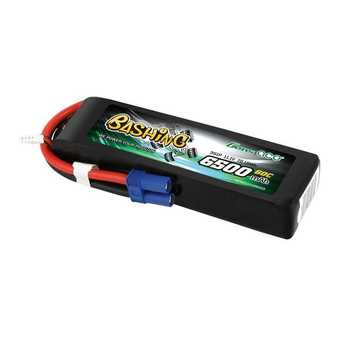 LiPo Батерия Gens Ace Bashing 6500mAh 11.1V 60C EC5