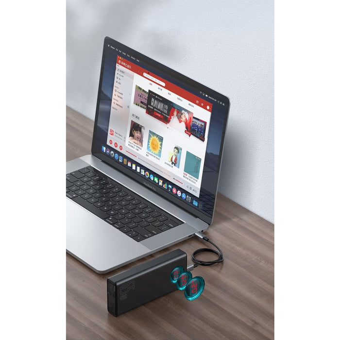 Преносима батерия Baseus Amblight 30000mAh QC 3.0 PD 3A 65W