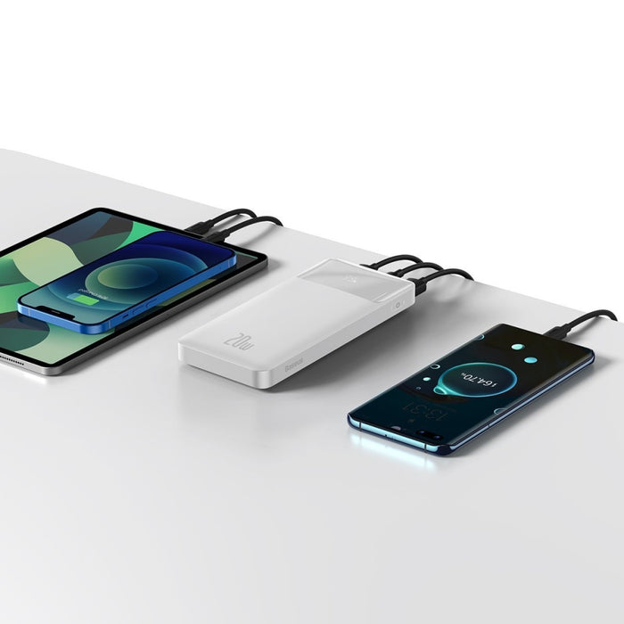 Преносима батерия Baseus Bipow 10000mAh 2xUSB USB-C 20W