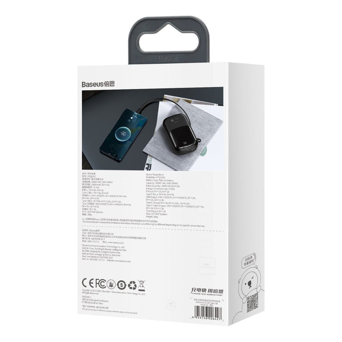 Преносима батерия Baseus Qpow 20000mAh IP USB USB-C 22.5W с