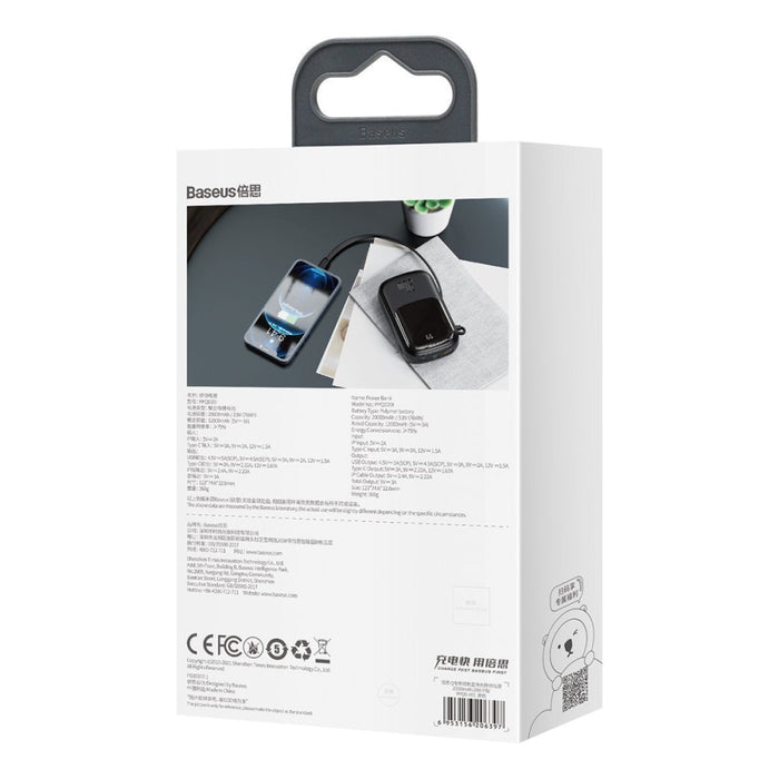 Преносима батерия Baseus Qpow 20000mAh IP USB USB-C 22W с