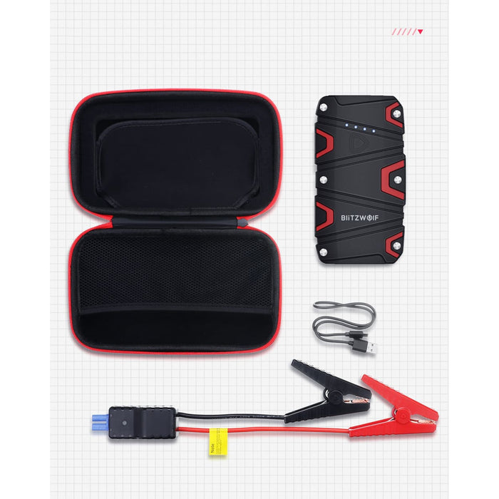 Преносима батерия Jump Starter BlitzWolf BW-JS1 12000mAh