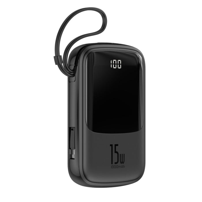 Преносима батерия с Lightning кабел Baseus Qpow 10000mAh 3A