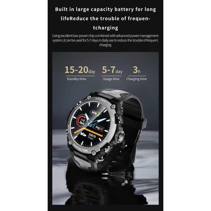 Смартчасовник Vektros VK10 Компас Кислород в кръвта Пулс