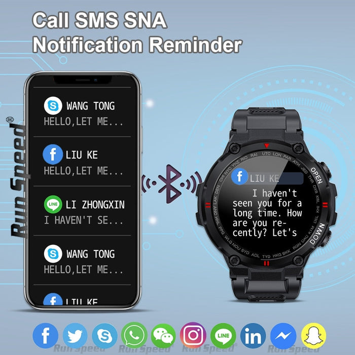 Смарт часовник Vektros VK22 Обаждане през часовника