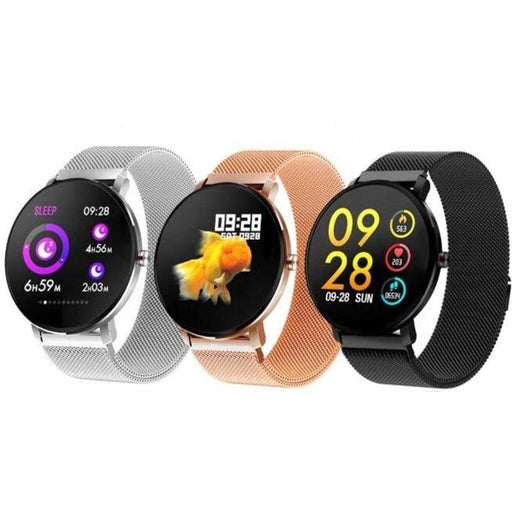 Смарт часовник Vektros VK9 Метален корпус Извит дисплей