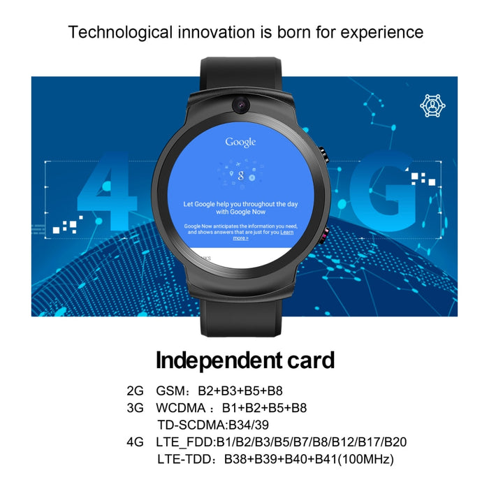 Смарт часовник Vektros VM28 3/32GB подвижен дисплей 4G