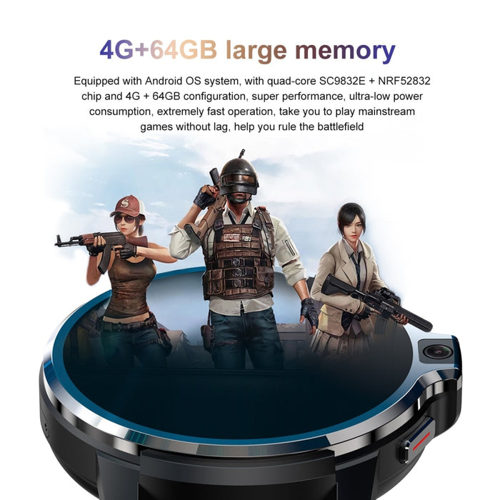 Смарт часовник Vektros VM30 4G Android 9.1 2 x 5MP камери